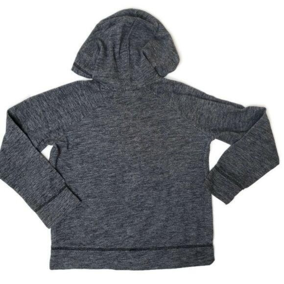 Old Navy Kids Gray Zip-Up Hoodie Sweatshirt large size 10-12 - Picture 2 of 4
